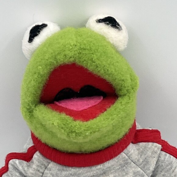 Vintage Kermit The Frog Plush Toy Muppet University Jim Henson 1989 15” - Picture 3 of 10